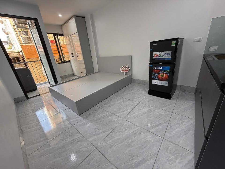 Căn hộ cho thuê Ngõ 157 Pháo Đài Láng 1 phòng - Full nội thất cao cấp