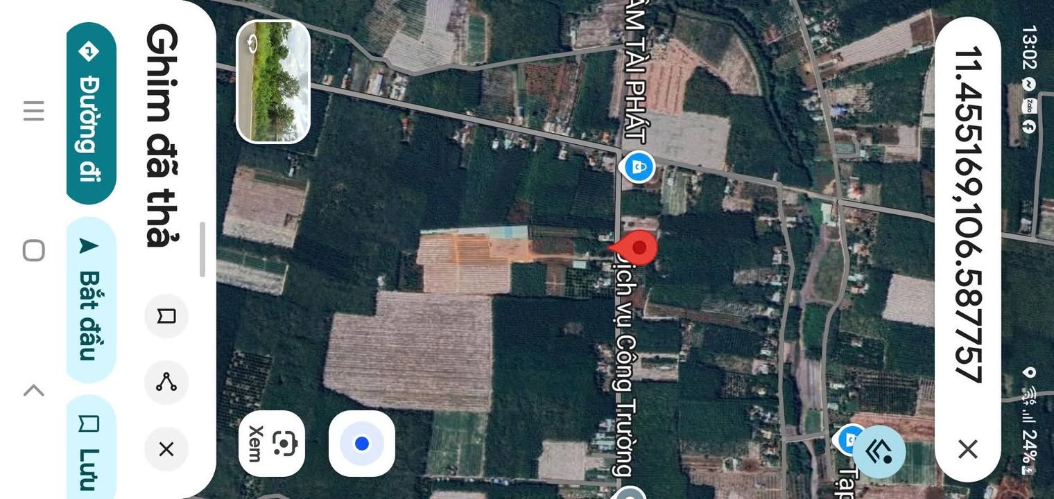 Đất thổ cư 200m² đường Cao Bá Quát, Chơn Thành - Giá tốt cần bán gấp!