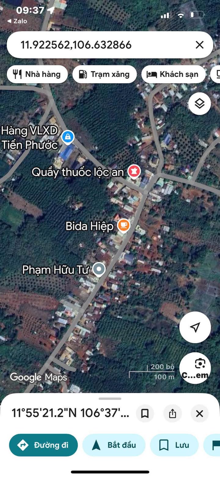 Đất nền Lộc An 1976m² chỉ 1 tỷ - Cơ hội đầu tư tuyệt vời!