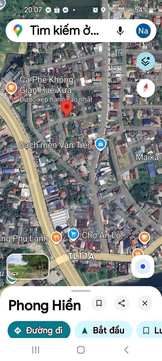 Đất nền Phong Hiền Huế 188m² - Gần chợ An Lỗ, cơ hội đầu tư tuyệt vời!