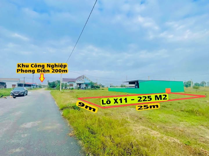 Đất nền Khu Thương Mại Dịch Vụ Phong Hiền 225m² giá 900 triệu - Cơ hội vàng đầu tư!