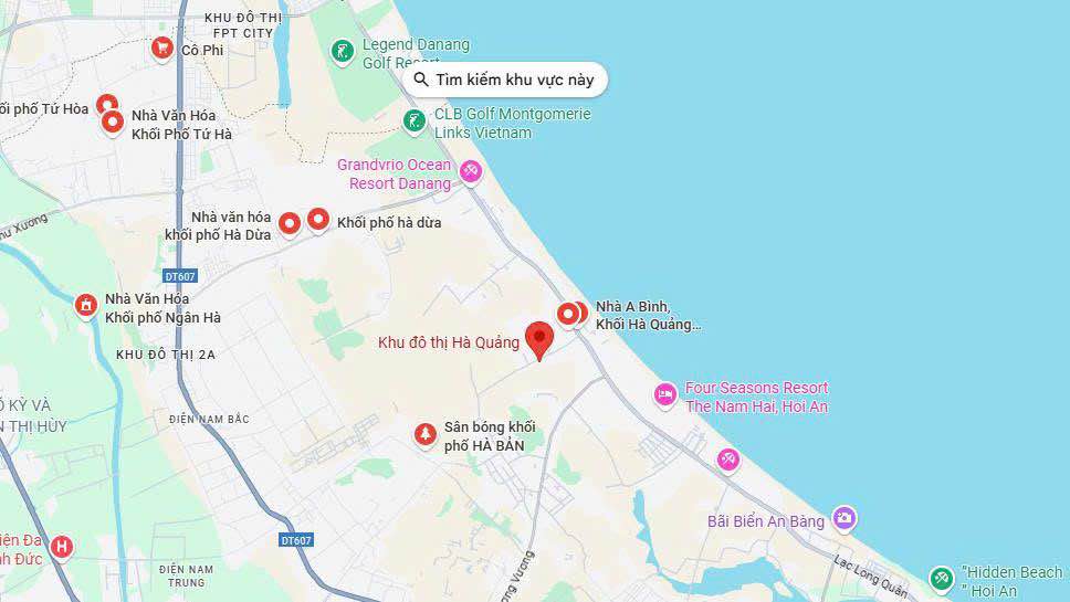 Đất lô góc Hà Quảng Bắc, Điện Dương 850m² giá 16.06 tỷ - Cơ hội đầu tư sinh lời!