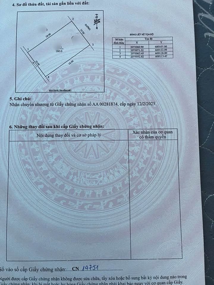 Đất nền Nghi Phong Vinh 180m² giá 5 tỷ - Cơ hội đầu tư không thể bỏ lỡ!