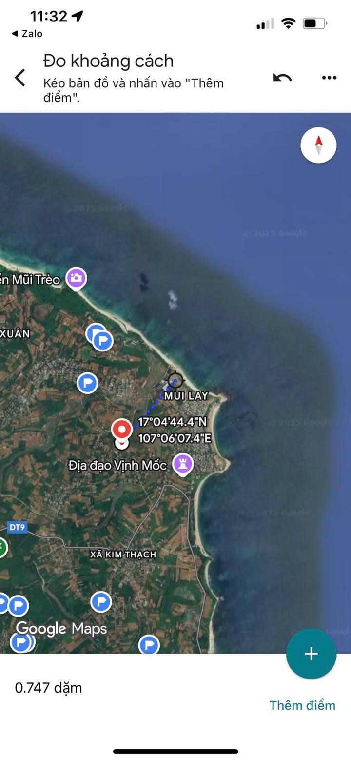 Đất nền Kim Thạch, Vĩnh Linh 1196m² giá chỉ 500 triệu - Cơ hội đầu tư hấp dẫn!