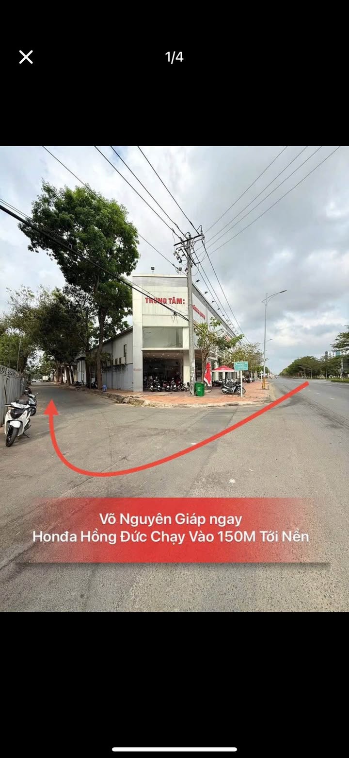 Đất nền góc đường Trần Văn Việt, Cái Răng, 122.6m² - Cơ hội đầu tư hấp dẫn!