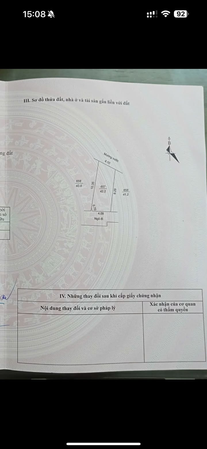 Đất nền phố Vũ Hựu, phường Thanh Bình, Hải Dương 42.2m² - Sổ hồng chính chủ, giá 1.5 tỷ!