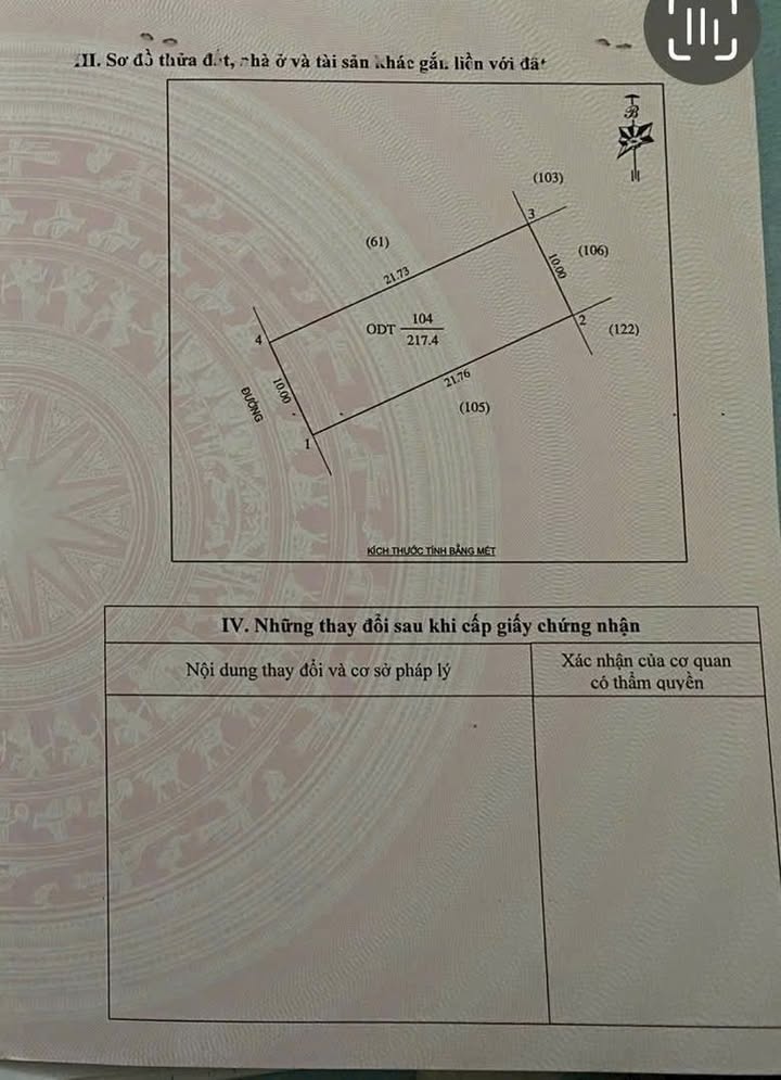 Đất biệt thự khu đô thị Phú Thọ, Vinh 217m² giá 8 tỷ - Pháp lý rõ ràng, vị trí đắc địa!