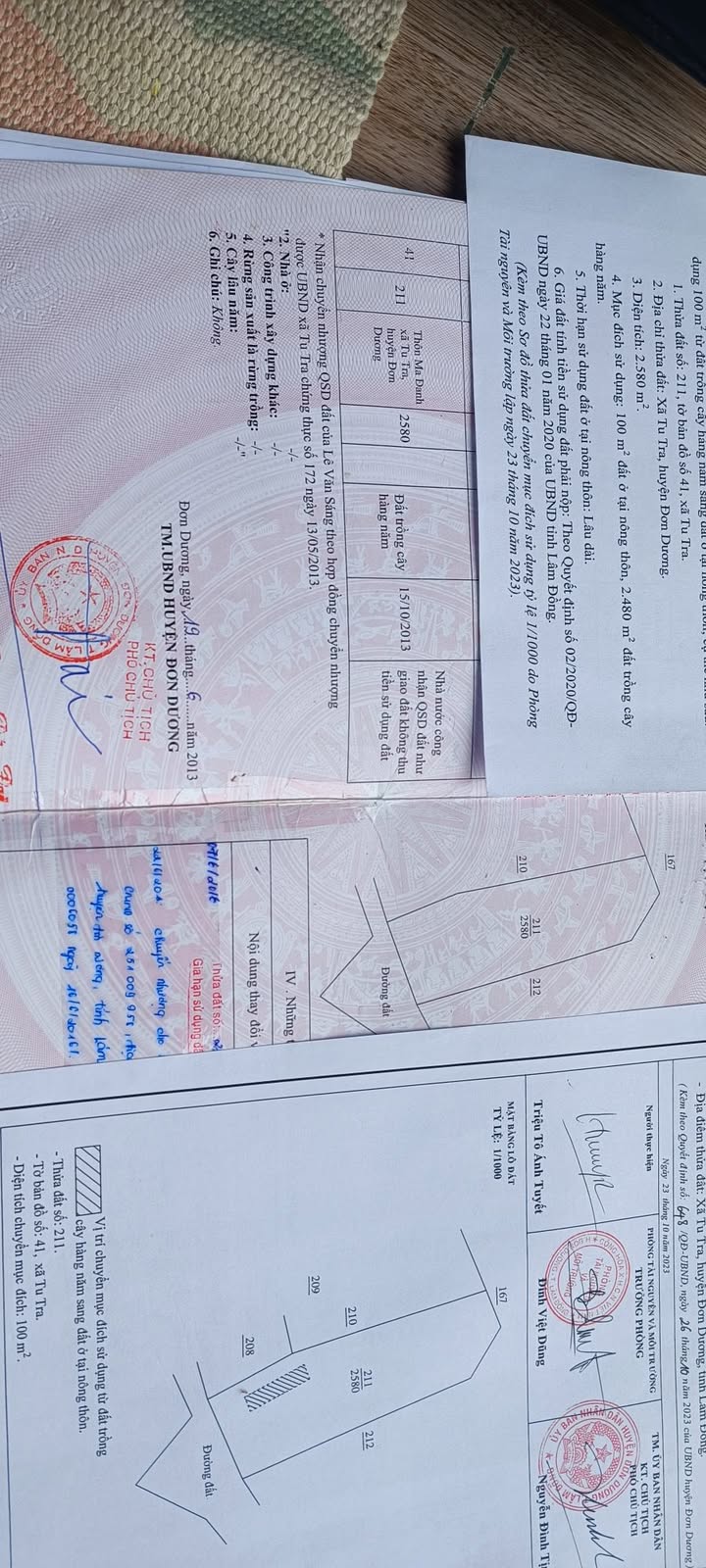 Đất nền Tu Tra, Đơn Dương 2580m² giá 2 tỷ - Phù hợp nghỉ dưỡng và phân lô!