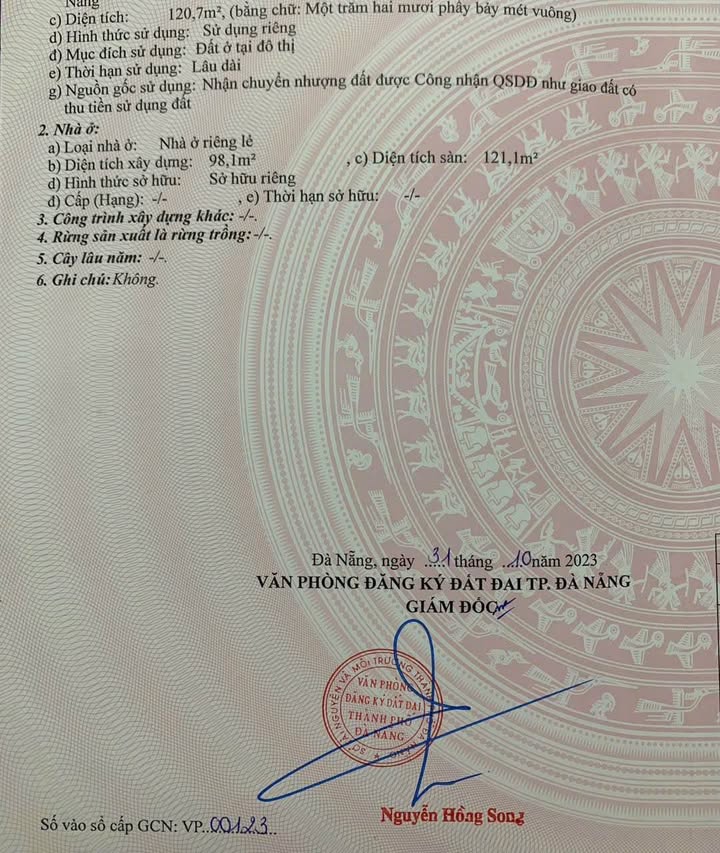 Đất có nhà cấp 4 K193 Hà Huy Tập, Thanh Khê, Đà Nẵng - Giá 4,95 tỷ, vị trí đắc địa!