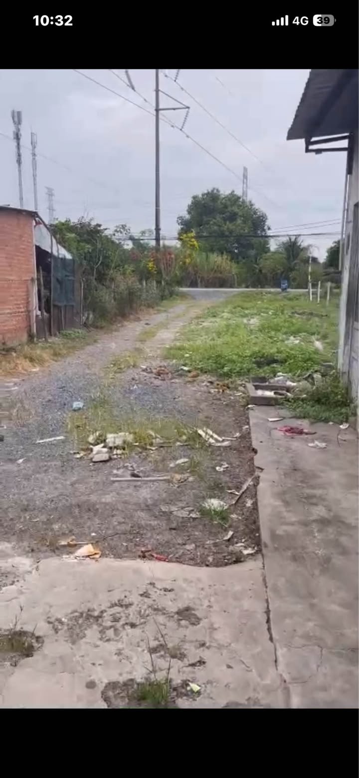 Nhà hoàn công xã Hòa Phú, Củ Chi 455m² giá 7.5 tỷ - Mặt tiền đường Sông Lu, xe container vào tận nhà!