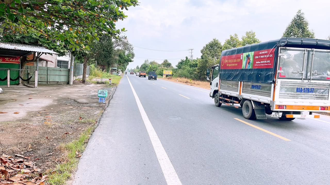 Đất nền mặt tiền Quốc lộ 61C, Nhơn Ái, 222m² giá 2 tỷ - Cơ hội đầu tư hấp dẫn!