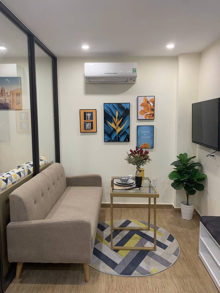 Căn hộ cho thuê Nguyễn Xuân Khoát, Đà Nẵng 40m² - Full nội thất, sẵn sàng vào ở!