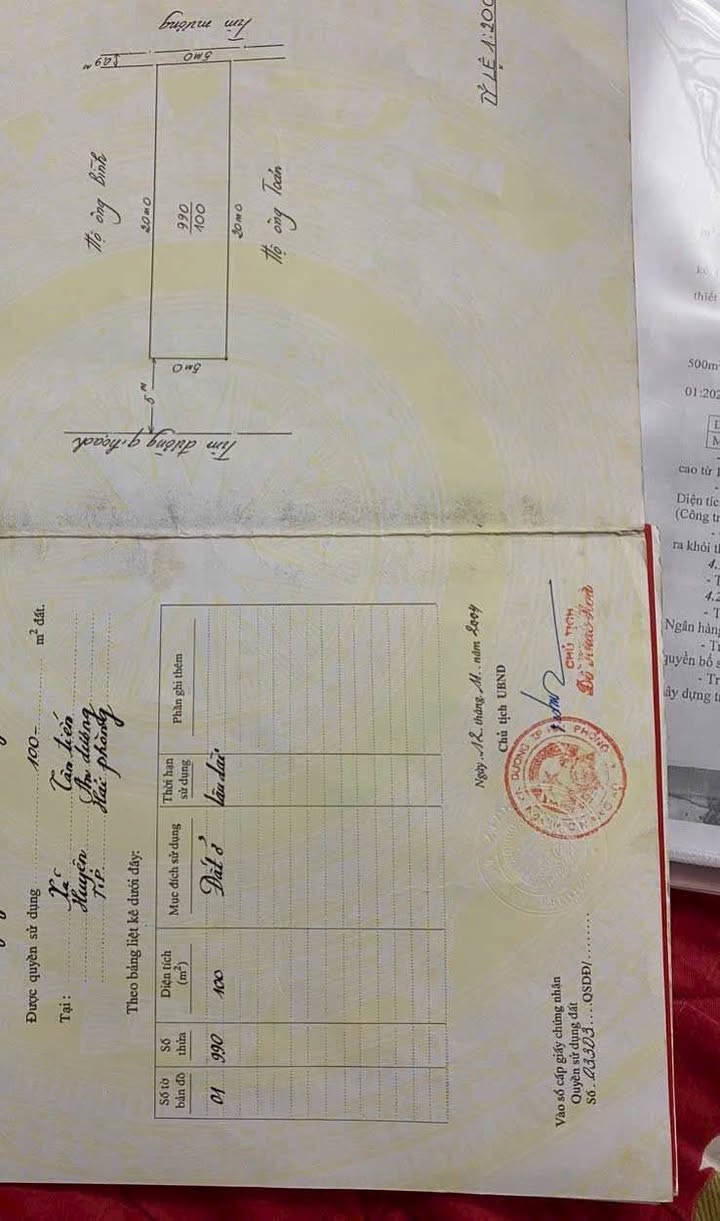 Đất Chung Cư Kinh Giao Tân Tiến An Dương 100m² giá 1.6 tỷ - Cơ hội đầu tư tuyệt vời!