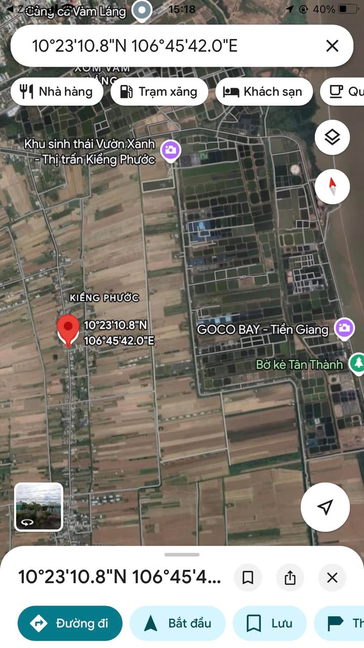 Đất đầu tư Gò Công Đông 652m² giá 3.2 tỷ - Cơ hội sinh lời lớn!