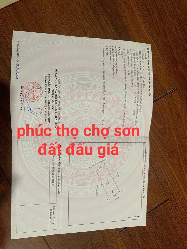 Đất đấu giá Nghi Phong, Nghi Lộc 172m² - Cơ hội đầu tư hấp dẫn!