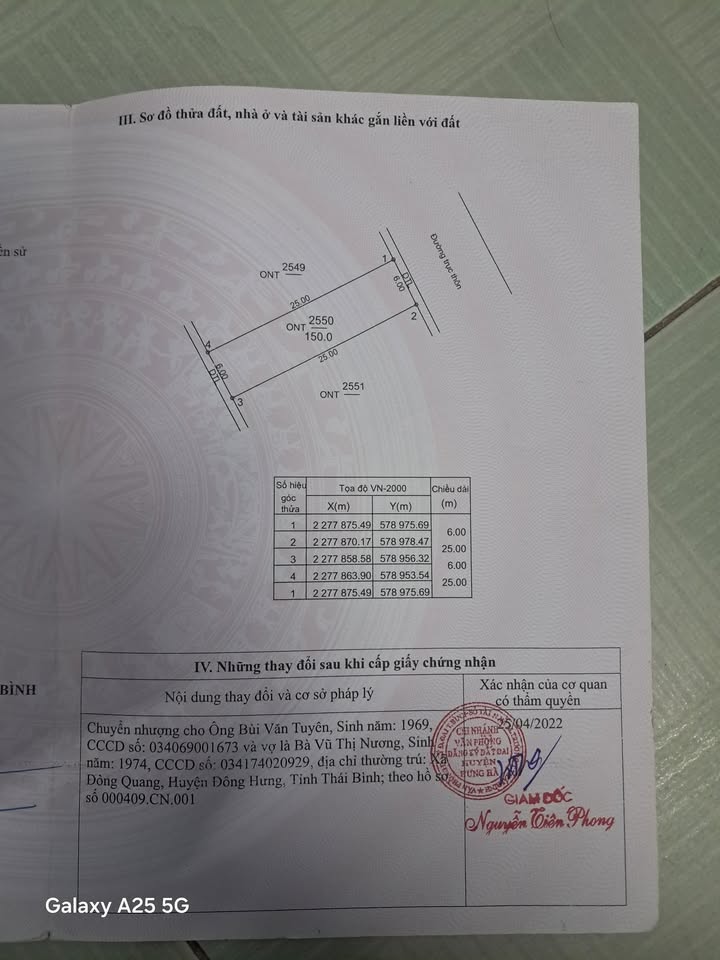 Đất nền Ninh Thôn, Hòa Bình, Hưng Hà 150m² giá 1.55 tỷ - Cơ hội đầu tư sinh lời!