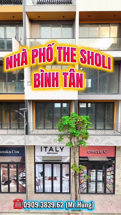 Shophouse The Sholi Bình Tân 70m² giá 16.8 tỷ - Đầu tư sinh lời hấp dẫn!