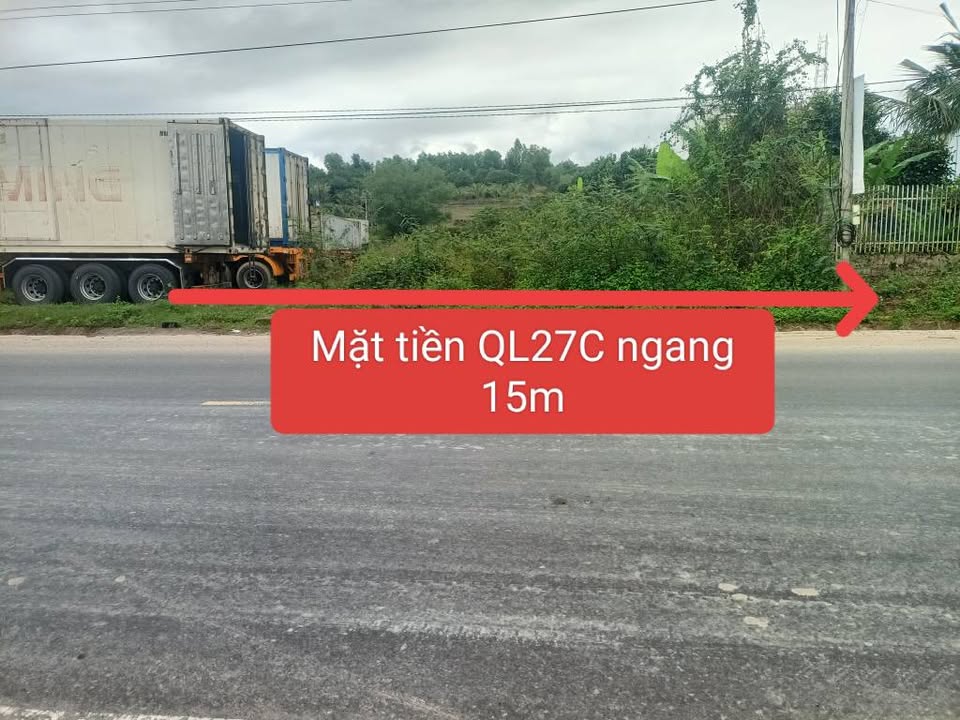 Đất 2 Mặt Tiền QL27C, Xã Diên Hoà, 1200m² - Cơ Hội Đầu Tư Hiếm Có!