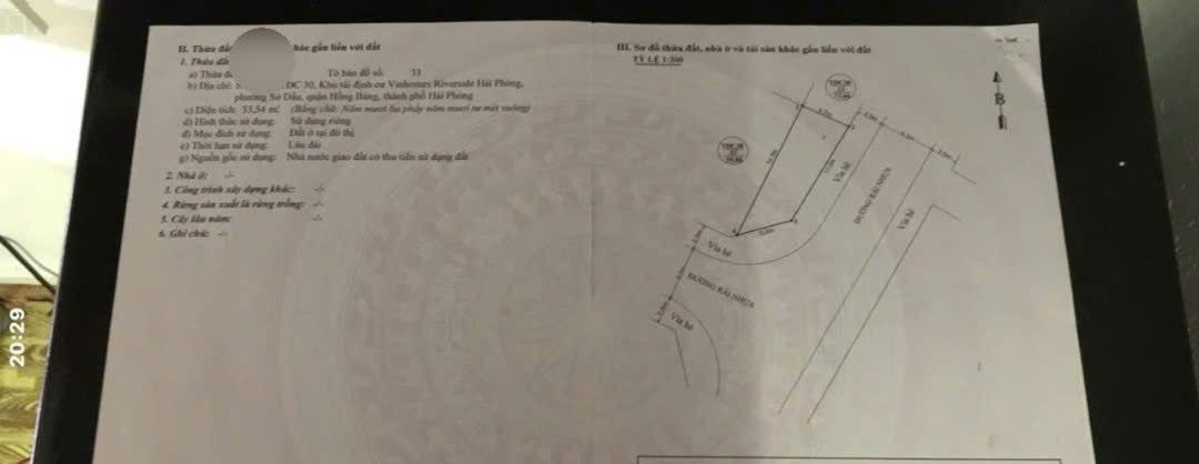 Đất nền góc Vinhomes Riverside Sở Dầu 53m² giá 4.5 tỷ - Cơ hội đầu tư lý tưởng!