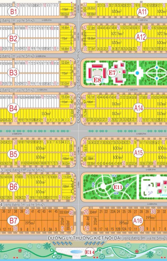 Nhà phố 1 lầu hoàn thiện tại khu Đô Thị Lán Biển Tây Bắc - 100m² giá 2.6 tỷ