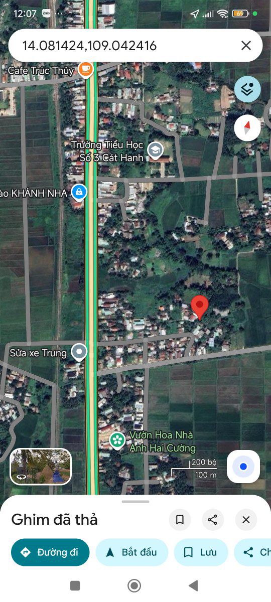 Đất nền Phù Cát, Bình Định 2800m² giá 2 tỷ - Cách Quốc Lộ 1A chỉ 200m!