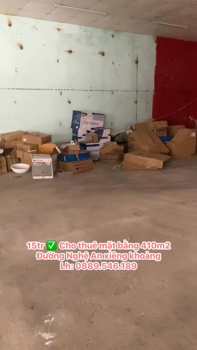 Cho thuê mặt bằng đường Nghệ An Xiêng Khoảng, TP. Vinh 410m² - Vị trí đắc địa cho kinh doanh