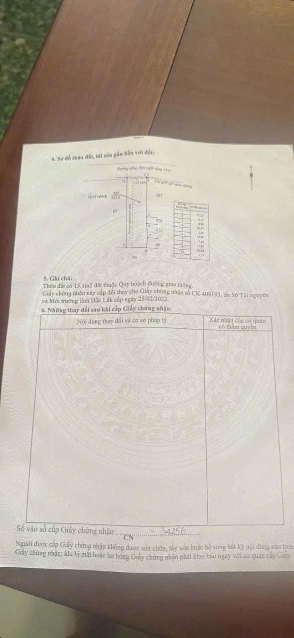 Đất nền Buôn Ma Thuột 700m² giá 4 tỷ - Vị trí đắc địa, sổ đỏ chính chủ!