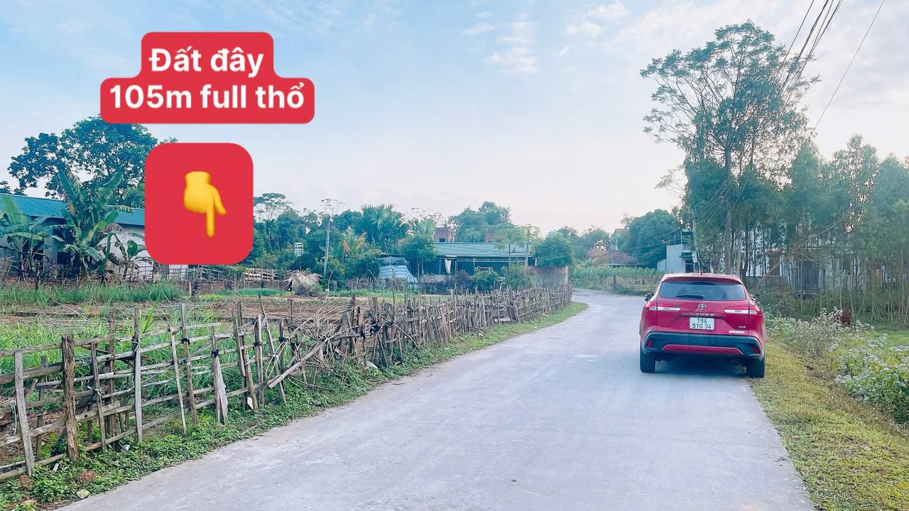 Đất nền Thanh Đình, Việt Trì 105m² - Cơ hội đầu tư tuyệt vời!