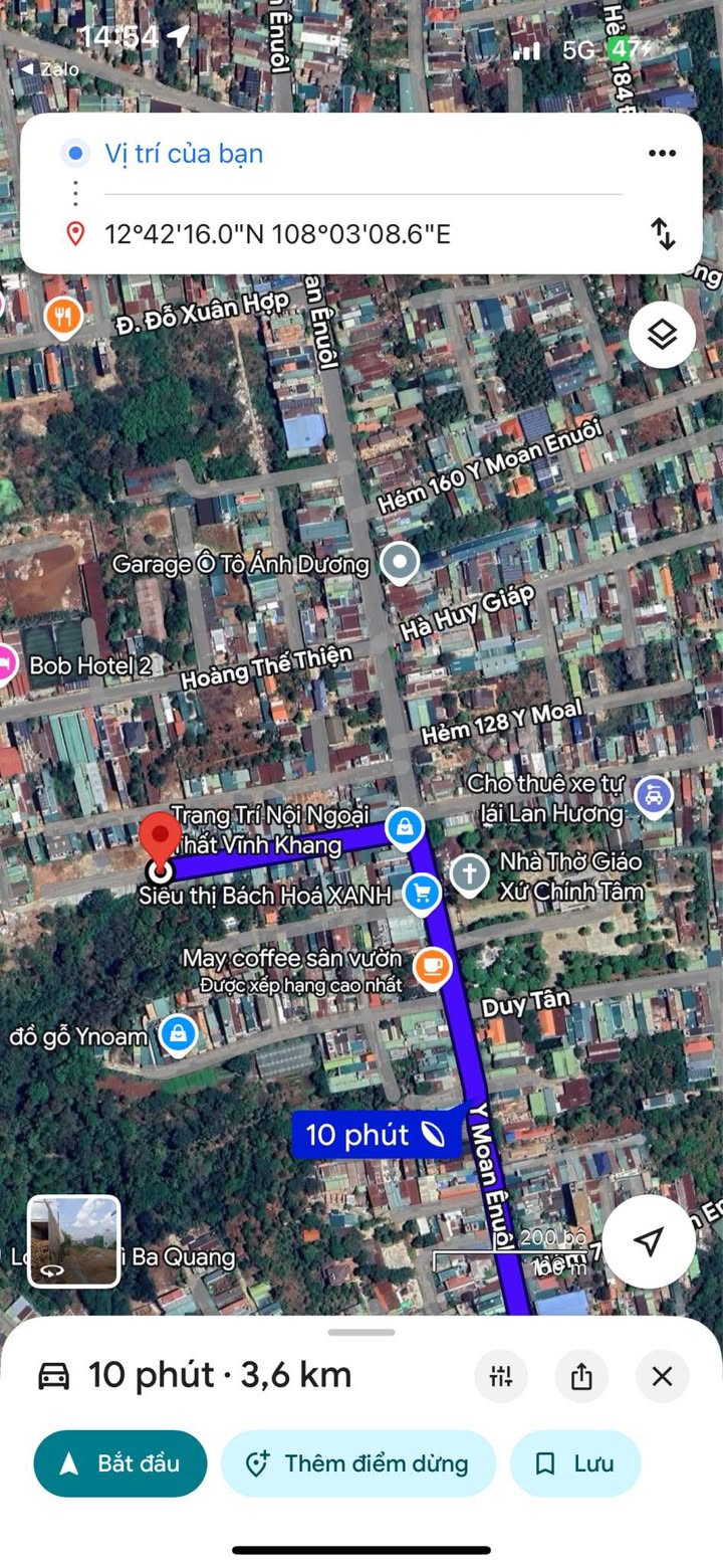 Đất nền Hẻm 163 Y Moan - 262m² giá 2.65 tỷ - Cơ hội đầu tư tuyệt vời!