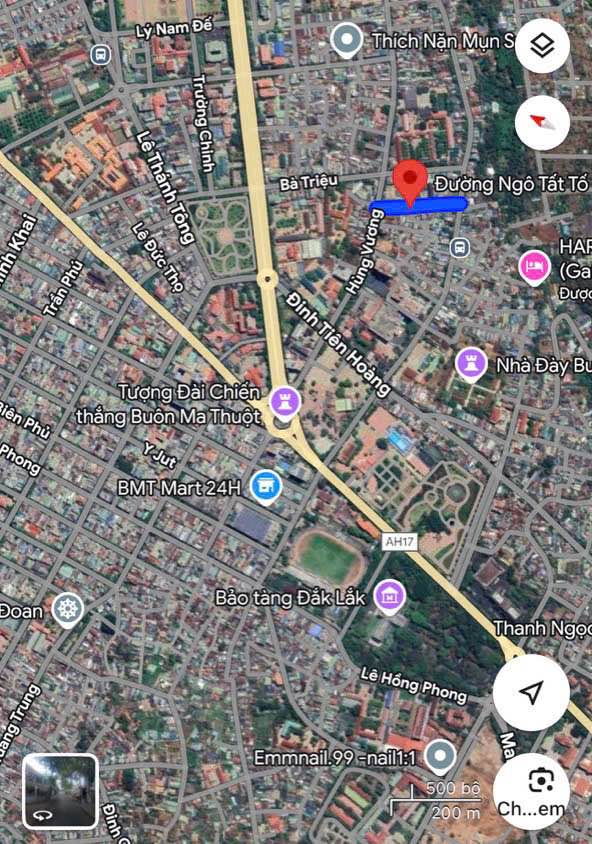 FrontHouse mặt tiền đường Ngô Tất Tố, phường Tự An, 360m² - Pháp lý sổ đỏ chính chủ, giá tốt 16.7 tỷ!