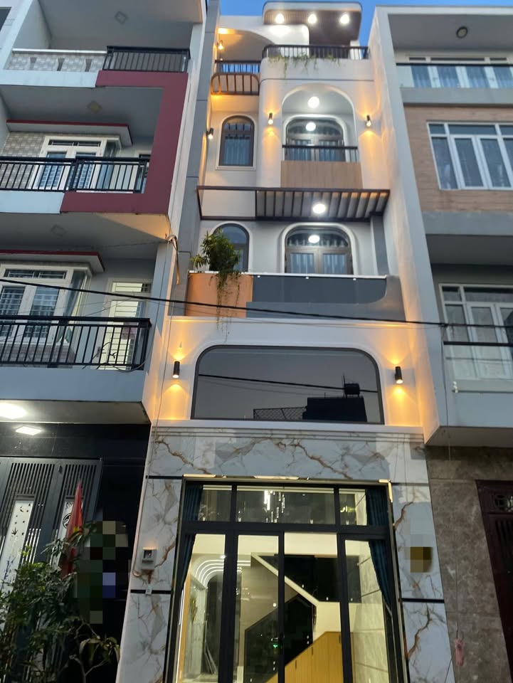 Nhà 4 tầng đường Số 5, Bình Hưng Hòa, Bình Tân 13m² giá 7.8 tỷ - Đầy đủ nội thất, tiện mở văn phòng