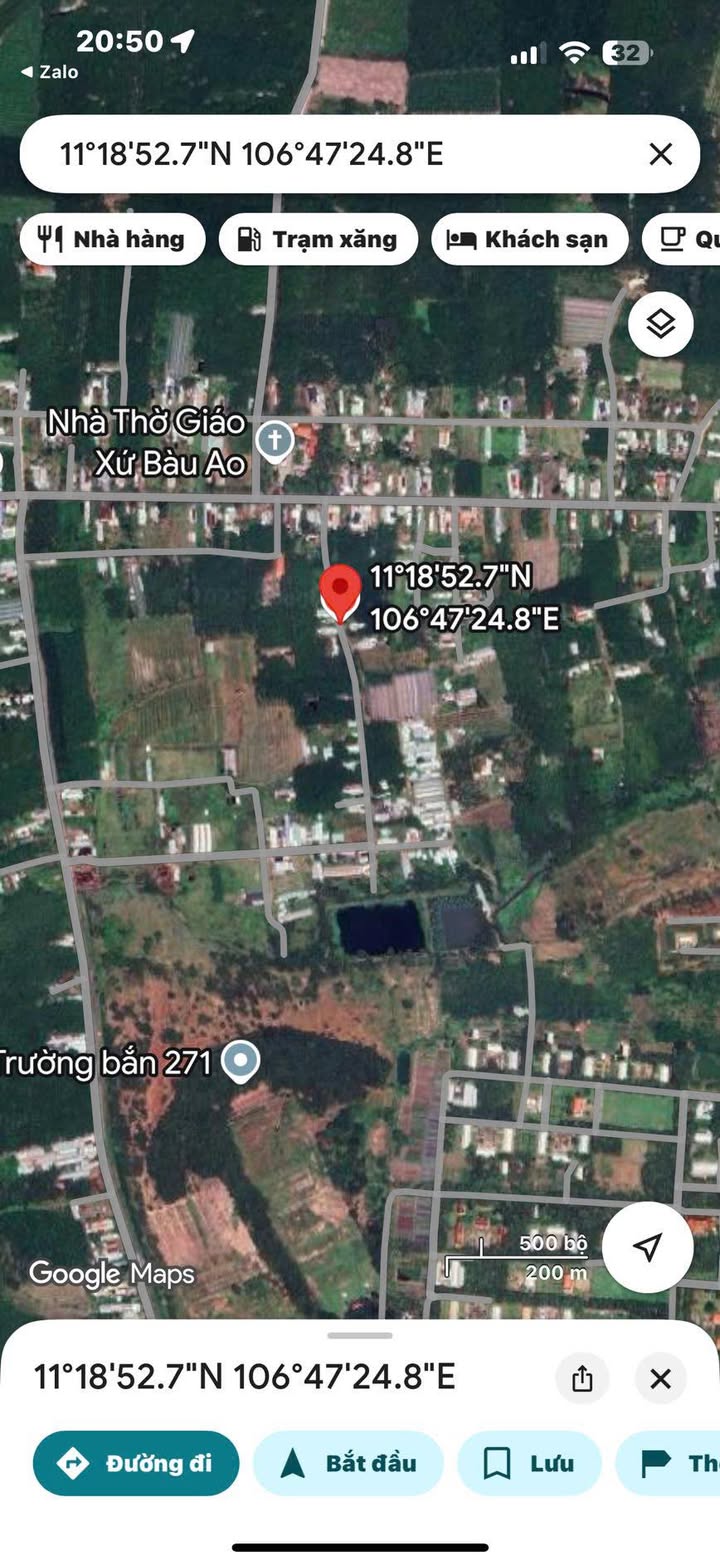 Nhà cấp 4 Phước Vĩnh, Phú Giáo 208m² giá 800 triệu - Cơ hội đầu tư tuyệt vời!