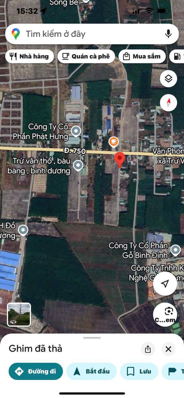 Đất thổ cư 100m² Trừ Văn Thố, Bàu Bàng chỉ 800 triệu - Cơ hội đầu tư tuyệt vời!