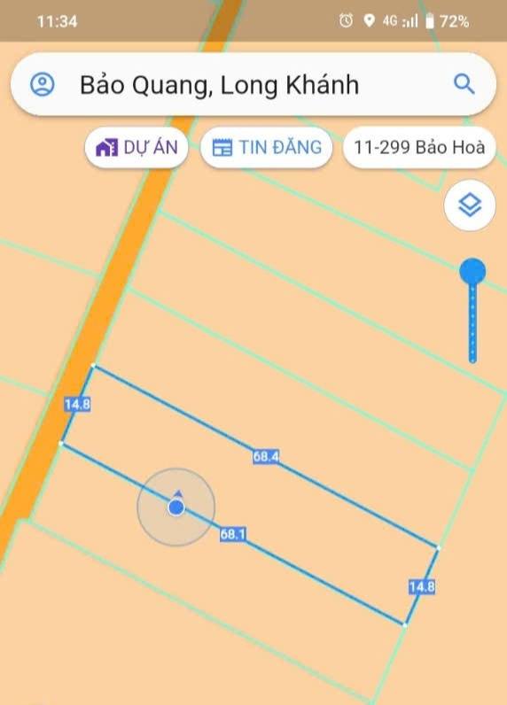 Đất 1 sào Bảo Vinh, Long Khánh 680m² giá 1.05 tỷ - Cơ hội đầu tư tuyệt vời!