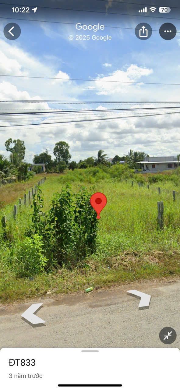 Đất thổ cư mặt tiền Đường Tỉnh 817, Thủ Thừa, Long An 400m² - Giá chỉ 2.7 tỷ, thương lượng!