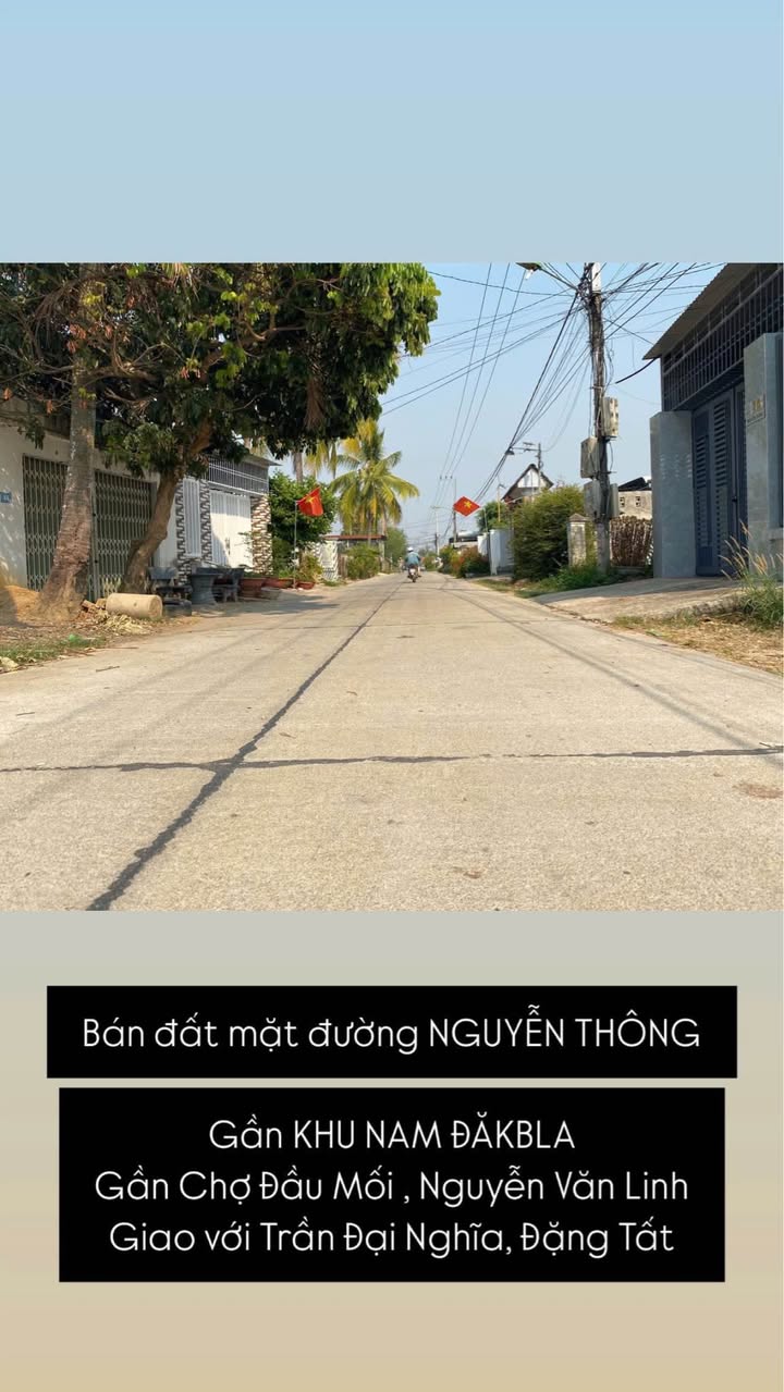 Đất mặt đường Nguyễn Thông, phường Nguyễn Trãi, 263m² - Đường rộng, giá thỏa thuận!