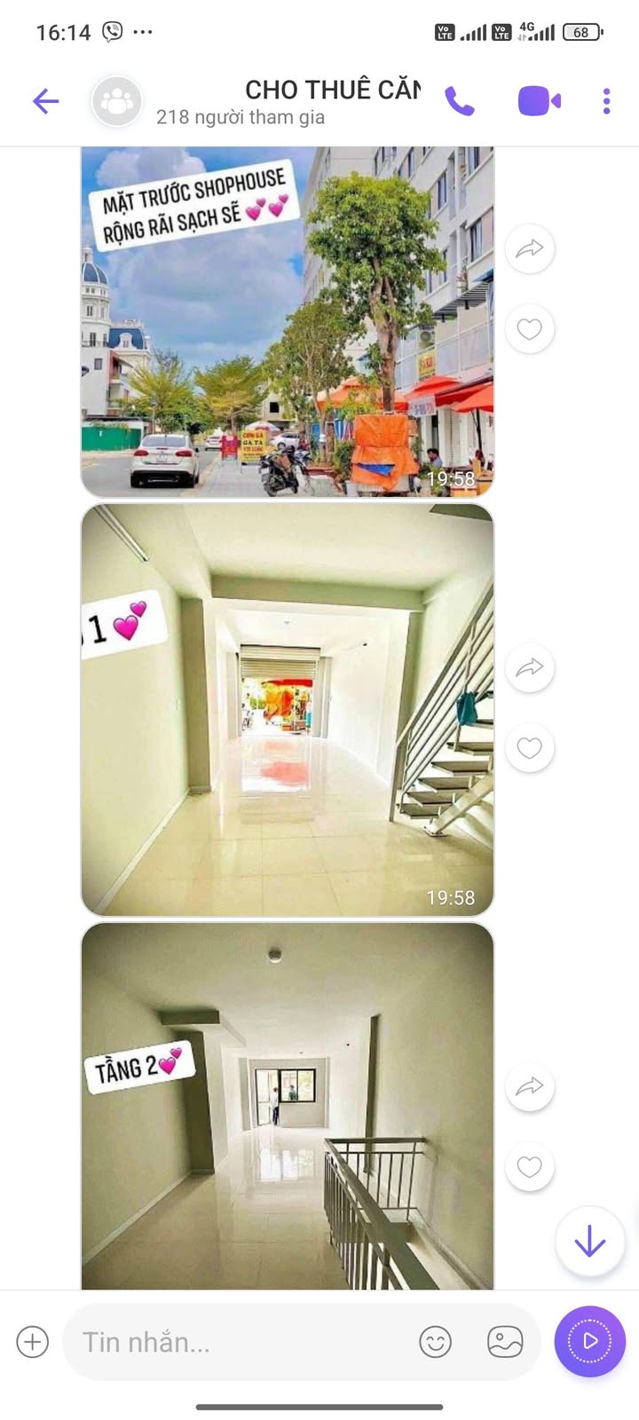 Shophouse CT2 HUD Nha Trang 2 tầng giá 8 triệu - Vừa ở vừa kinh doanh!