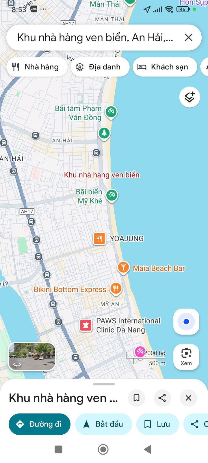 Đất nền Sơn Trà Đà Nẵng 1000m² - Mặt tiền đường Võ Nguyên Giáp, giá thỏa thuận!