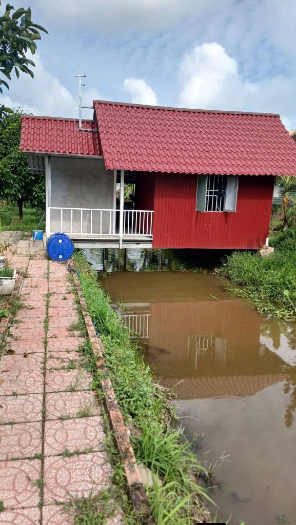 Đất vườn nghỉ dưỡng An Bình Cần Thơ 3627m² giá 1,9 tỷ - Mặt tiền sông thoáng mát!