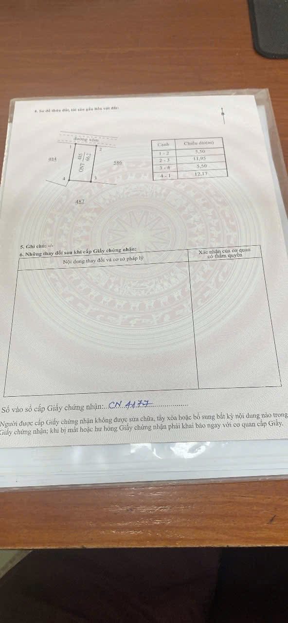 Đất thổ cư Thôn Nhữ Thị, Bình Giang, 66m² giá 700 triệu - Vị trí đắc địa, xe ô tô vào tận nơi!