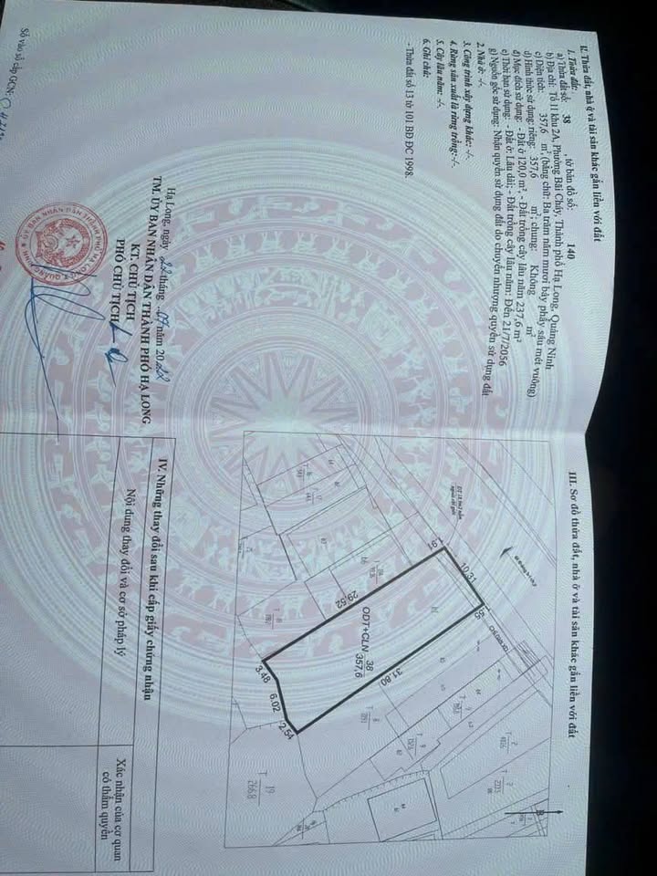 Đất nền Bãi Cháy, Hạ Long 357m² giá 19 tỷ - Vị trí đắc địa ngay trung tâm!