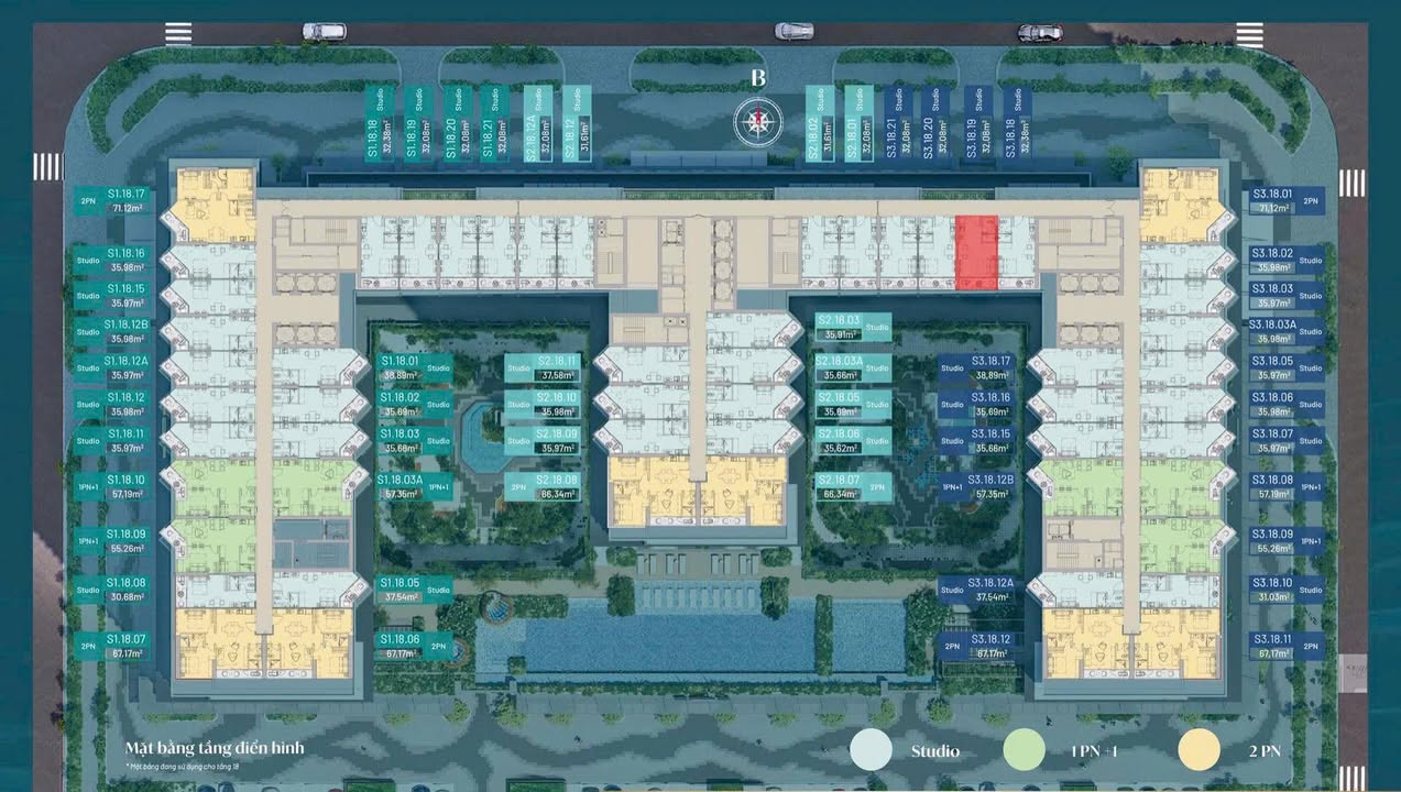 Căn hộ Sky-M Hạ Long 31m² giá 1.8 tỷ - View biển tuyệt đẹp!