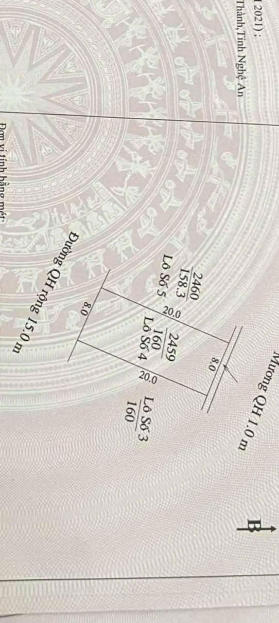 Đất nền Mỹ Thành Yên Thành 320m² giá 3 tỷ - Đầu tư sinh lời hiệu quả!