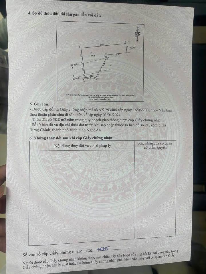 Nhà 2 tầng tại phường Thành Vinh, Nghệ An 201m² giá 4.01 tỷ - Hướng Đông, đầu tư sinh lời!