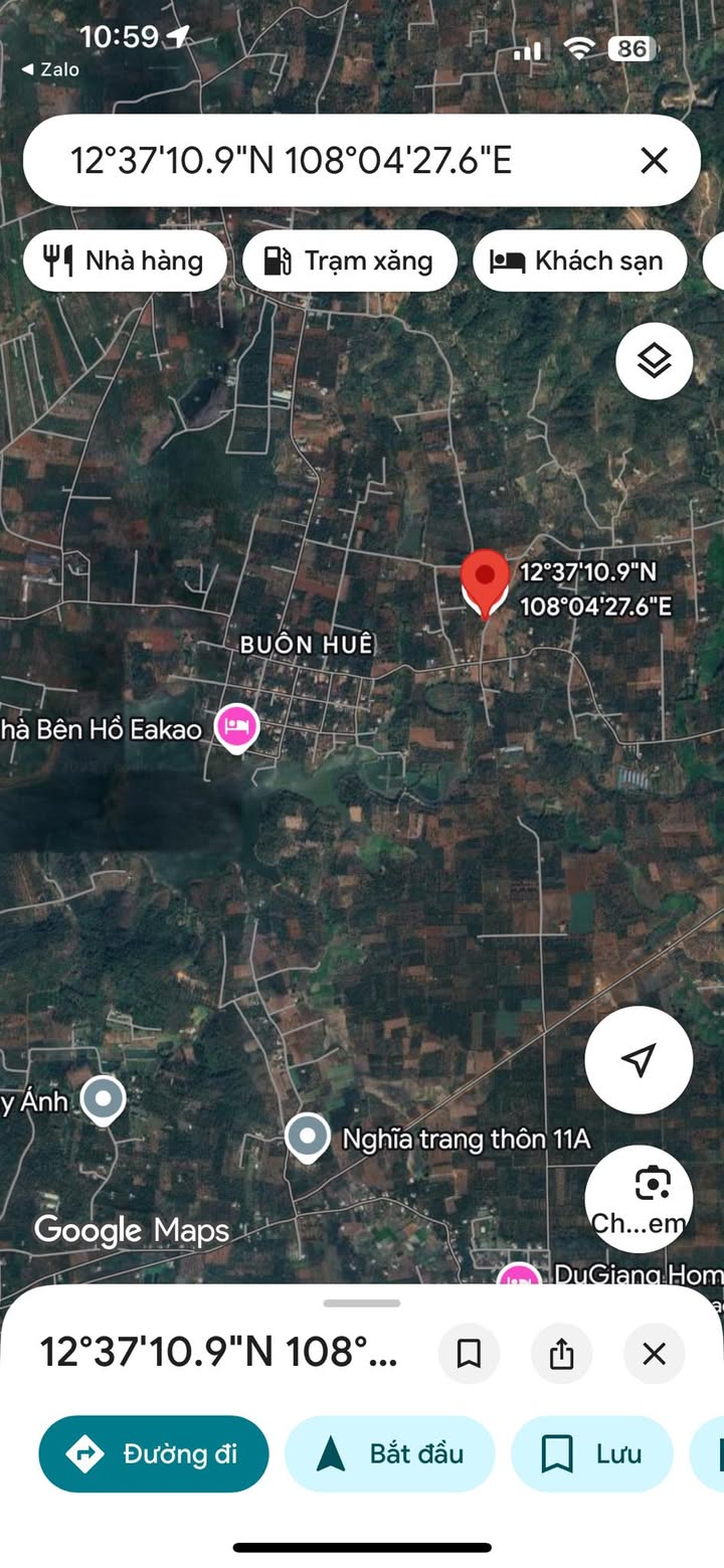 Đất nền Ea Tiêu 1035m² giá 1.1 tỷ - Đầu tư sinh lời ngay!