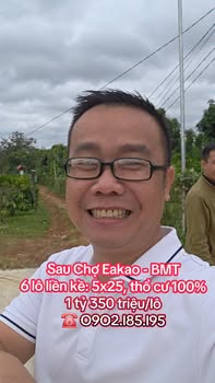 Đất nền liền kề Ea Kao - Buôn Ma Thuột 125m² giá 1.35 tỷ - Cơ hội đầu tư hấp dẫn!