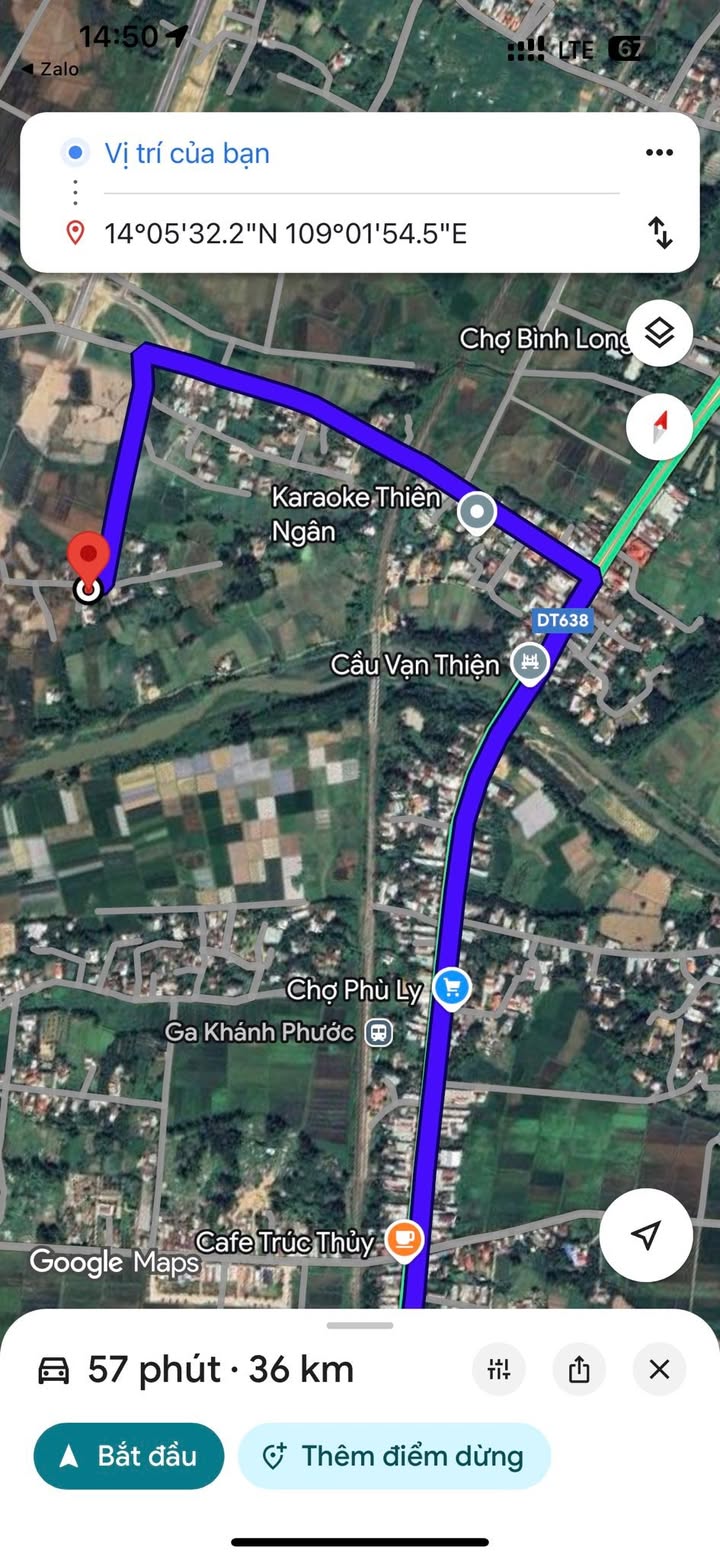 Đất nền Mỹ Hiệp, Phù Mỹ 120m² - Mặt tiền đường bê tông, Giá tốt!