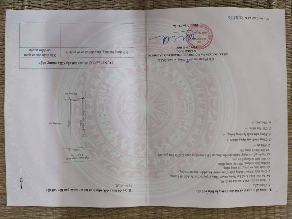 Đất nền Lại Xuân, Thủy Nguyên 100m² giá 800 triệu - Đầu tư sinh lời ngay!