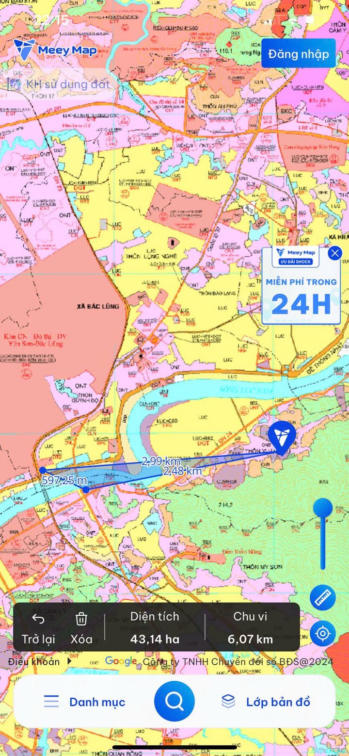 Đất thổ cư Lục Nam Bắc Giang 900m² giá 800 triệu - Mặt tiền 21m, sổ đỏ chính chủ!