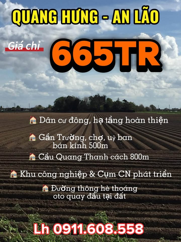 Đất nền Quang Hưng, Kiến Xương 72m² - Vị trí thuận lợi, thích hợp đầu tư!